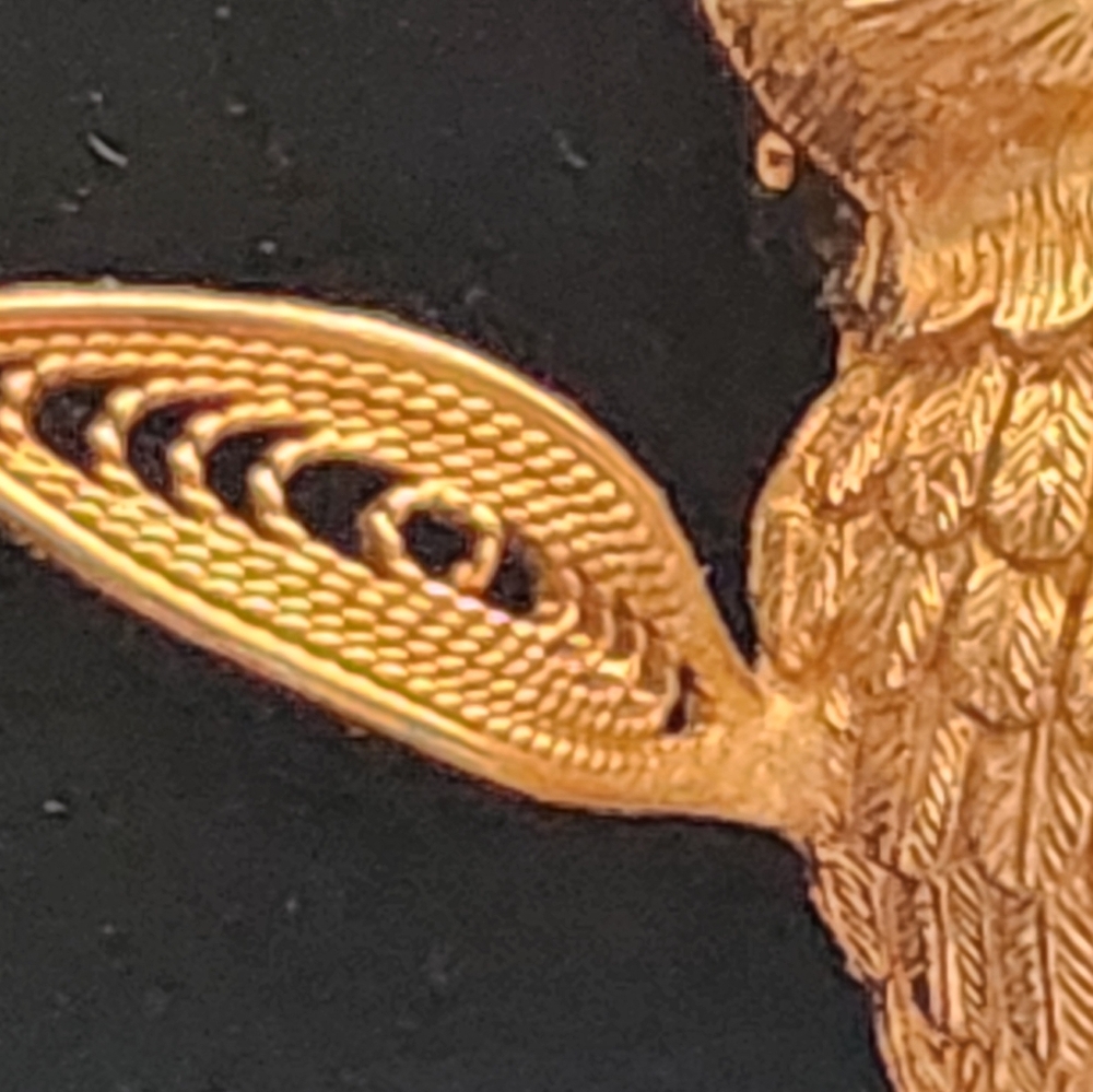 VTG JJ Bird Brooch Gold Tone - Picture 7 of 13